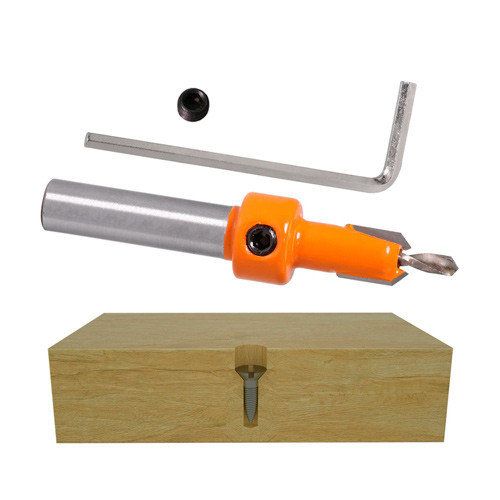 Набір свердел із зенківкою 5 шт для дерева та металу Київ - фото 12