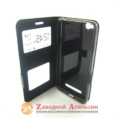 Чохол книжка Xiaomi Redmi 3 4A Smart Case (чорний) Одеса - фото 6