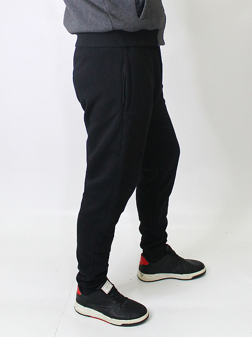 Спортивні штани чоловічі на манжетах Чорний 52 Харків - фото 3