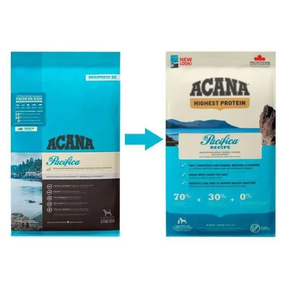 Acana Pacifica Recipe Dog (Акана Пацифика Рецип Рыба) сухой корм для собак всех пород на всех стадиях жизни 11.4 кг Запорожье