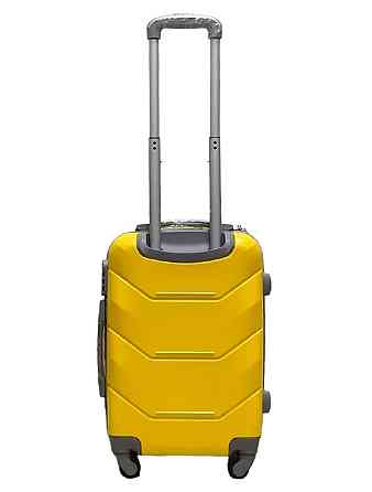 Валіза пластикова MILANO BAG 147 мала 55 см жовта Київ