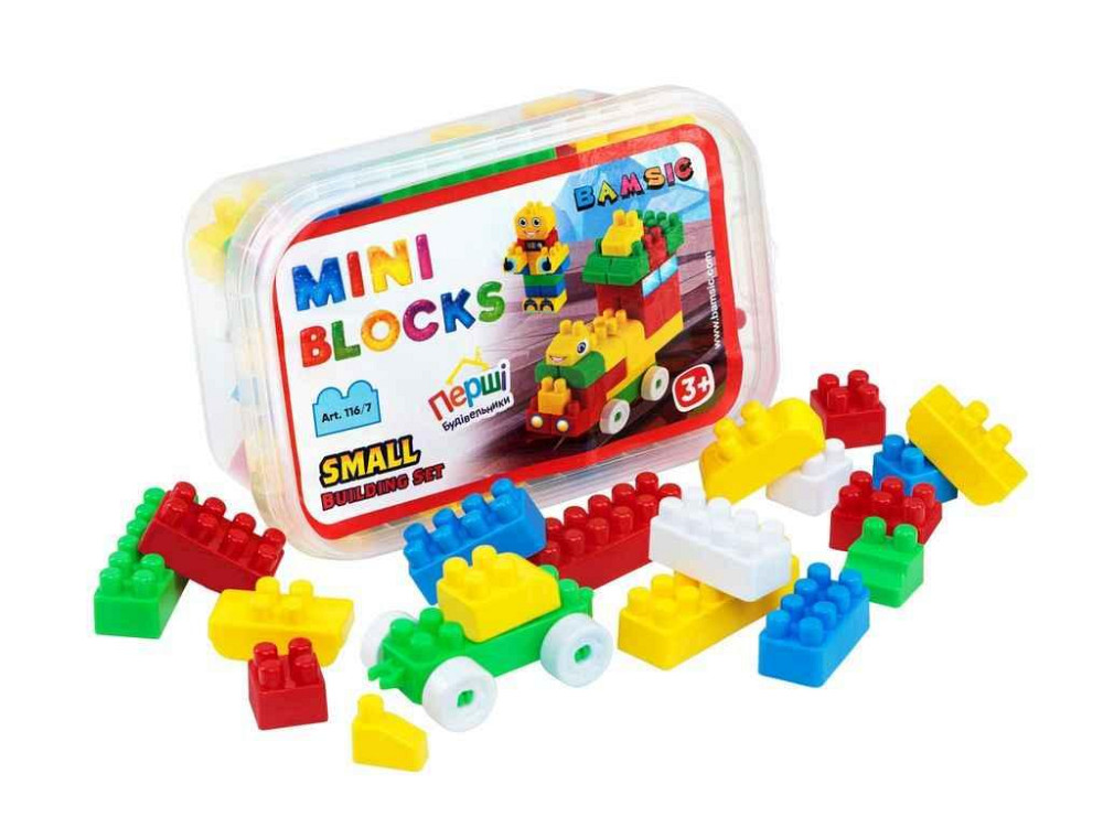 Конструктор Mini Blocks 50дет. №7 арт.116/7 ТМ БАМСІК Київ - фото 1