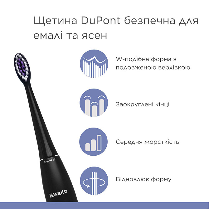 Электрическая звуковая зубная щетка PRO-850 Днепр - изображение 3