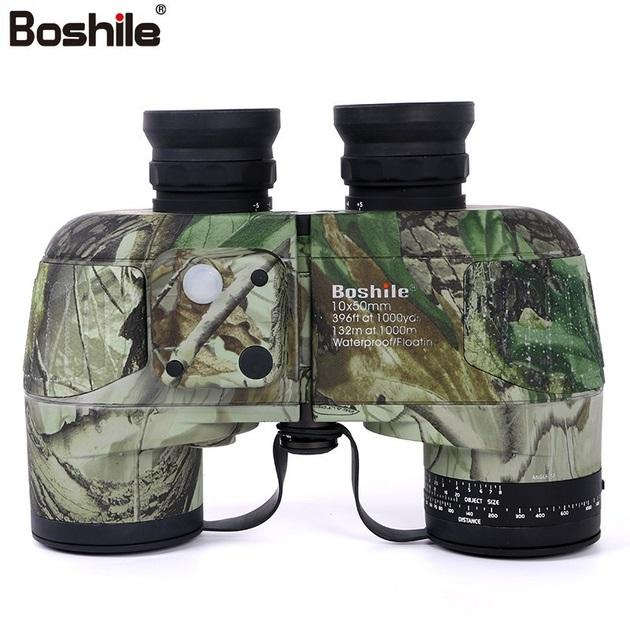 Бинокль Boshile 10X50 Admiral Camo с дальномерной сеткой (Камуфляж) Винница - изображение 7
