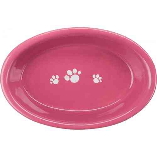 Миска Trixie для кошек короткомордых пород овальная керамическая 15х10 см 200 мл Киев