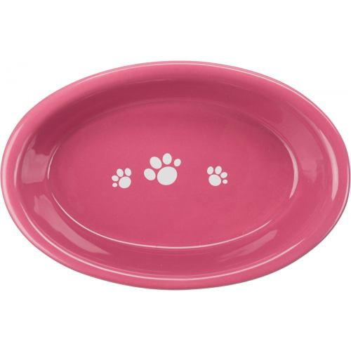 Миска Trixie для котів короткомордих порід овальна керамічна 15х10 см 200 мл Київ - фото 6
