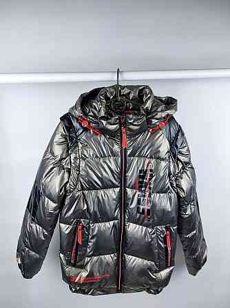 Демисезонная куртка - жилетка под резинку на мальчика 134 Николаев