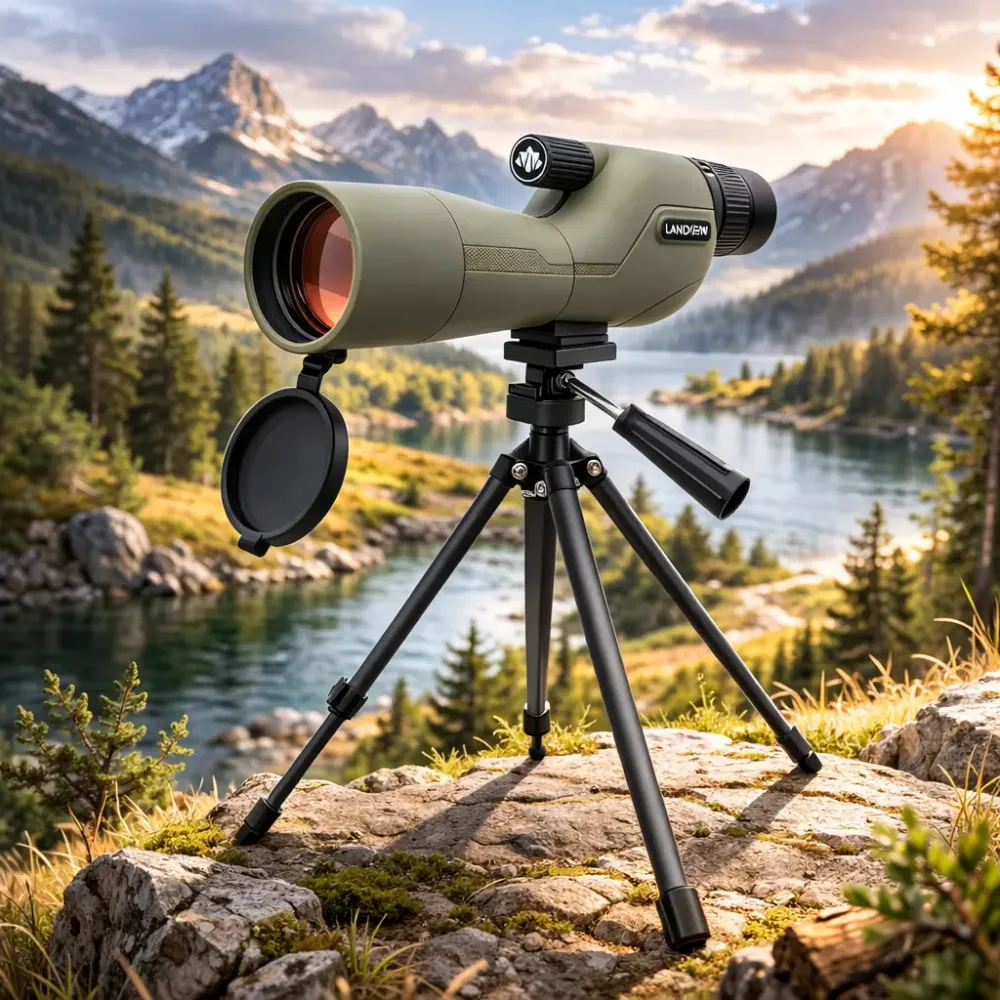 Монокуляр 25-75x60 с широким углом обзора, влагозащитой и штативом Коломыя - изображение 5