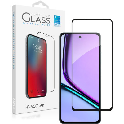 Стекло защитное ACCLAB Full Glue Realme C67 Black (1283126590078) Винница - изображение 1