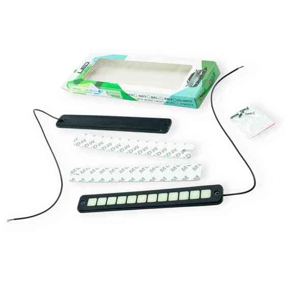 Ходовые огни 12V KLNT-DRL-COB-103 225х30мм WHITE Мукачево