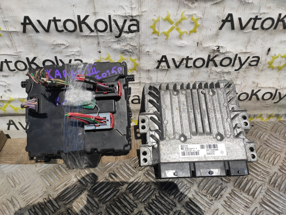 ЭБУ Блок управления двигателем 1.5 dci Renault Kangoo 1.5 dci 2008-2016 (237104559R) Ковель - изображение 4