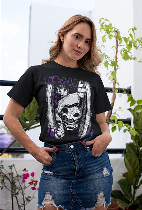 Футболка аниме Танкобон Хоррор Манга Аниме оверсайз (S/M/L) Черний AnimeJ0342 Днепр - изображение 2