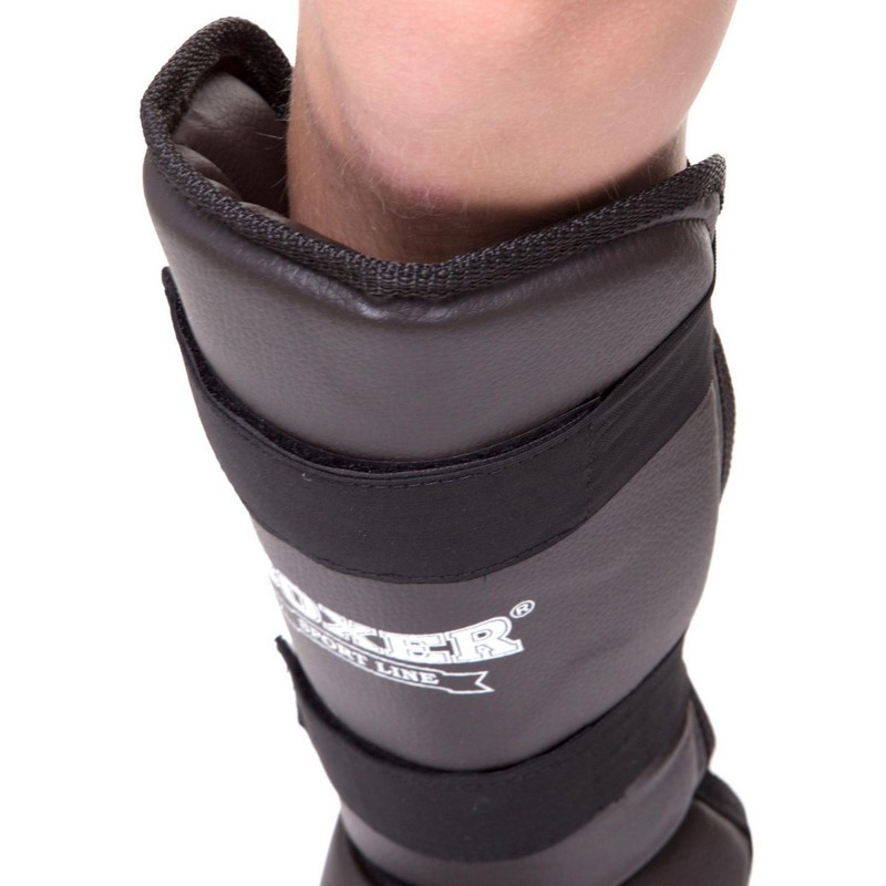 Защита для голени и стопы кожвинил 2002 BOXER XL Вишнёвое - изображение 7