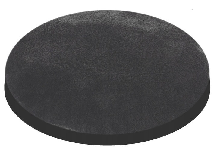 Плюшевая Домик - лежанка для кошек до 6 кг Purlov (21947) Black Нововолынск - изображение 5