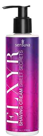 Крем для гоління Sensuva ELXYR Shaving Cream - Sweet Secrets (236 мл) Sex Aura Київ