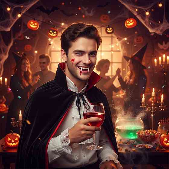 Штучна кров грим та зуби на Хелловін,14мл SBR Київ