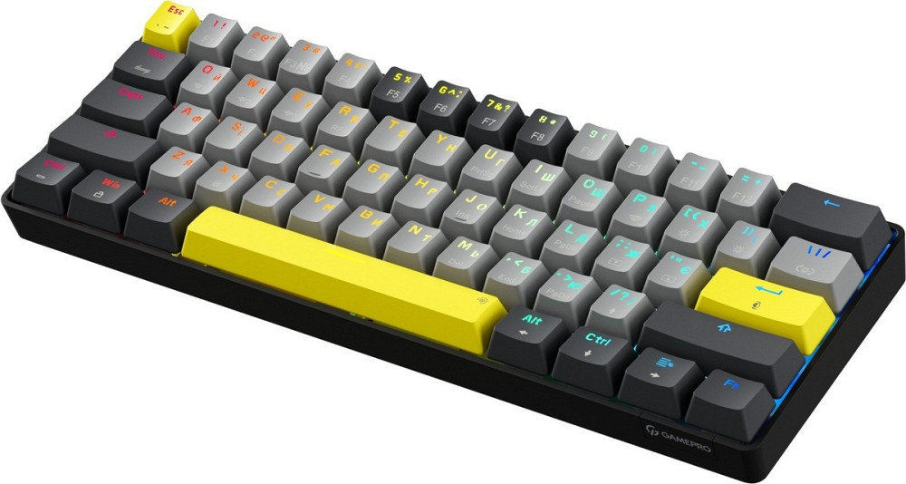 Клавіатура бездротова GamePro MK130G Pro Outemu Red Switch Hot-Swap RGB Black ( Чорний ) Харьков - изображение 8