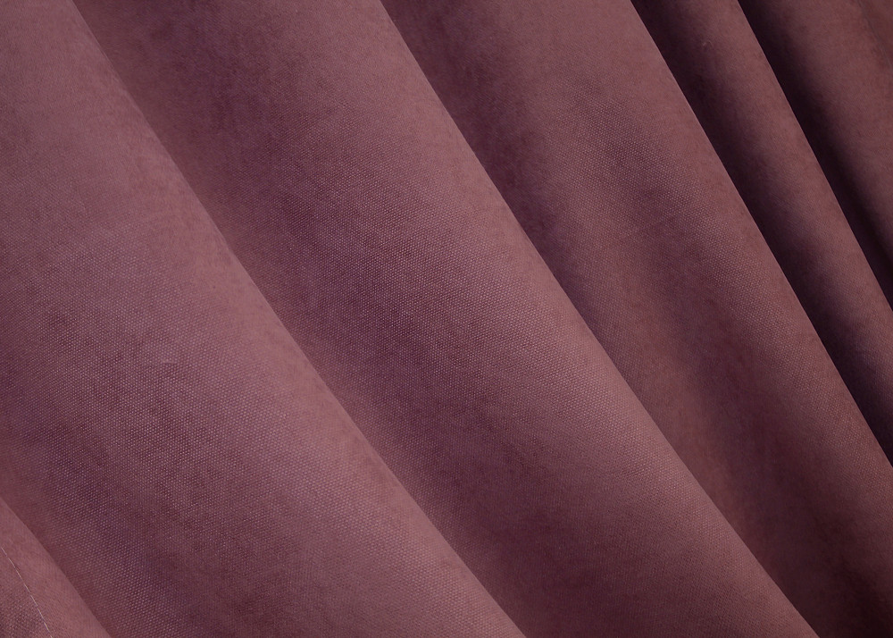 Комплект готовых штор VR-Textil Микровелюр Petek № 1490ш Пурпурный 100х290 см 2 шт (31-928) Киев - изображение 6