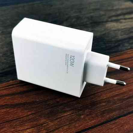 Зарядное сетевое устройство MI120W с кабелем (Белый) Киев