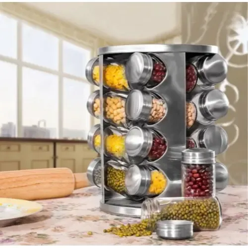 Карусель для специй Spice carousel 16 отсеков. Контейнеры для специй Коломия