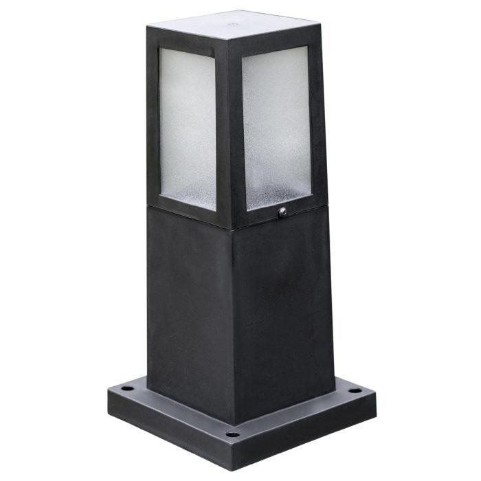 Светильник садово-парковый E27 CINAR-1 черный столбик Киев - изображение 1