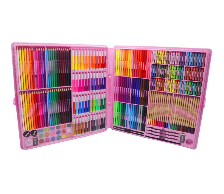 Великий дитячий художній набір для малювання та творчості Colorful Italy / 288 предметів Кам'янець-Подільський - фото 3