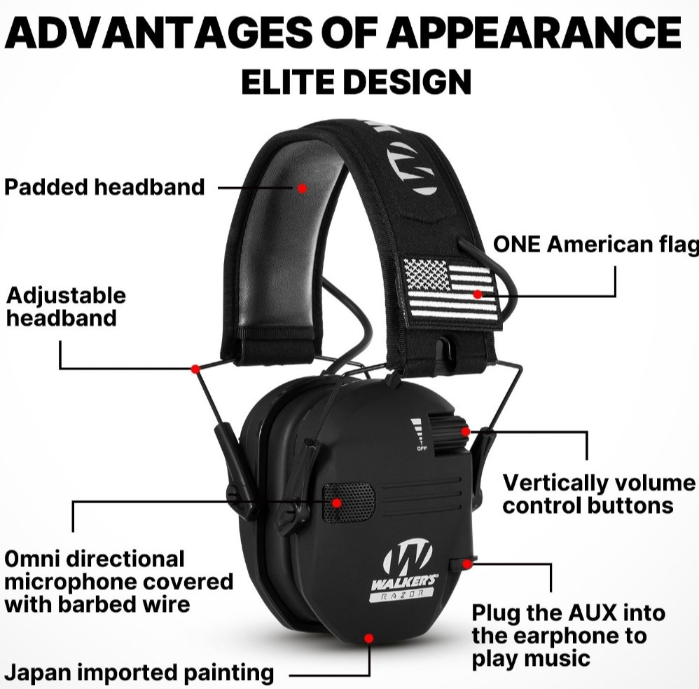 Наушники: Walker's Razor. Харків - фото 2