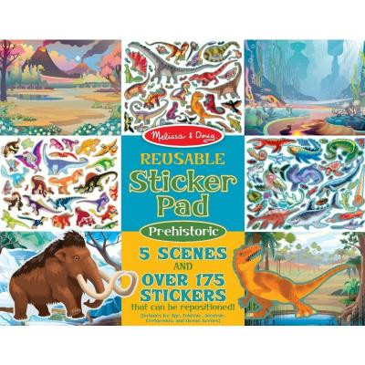 Набор для творчества Melissa&Doug Набор многоразовых наклеек Доисторический мир (MD9341) Винница - изображение 1