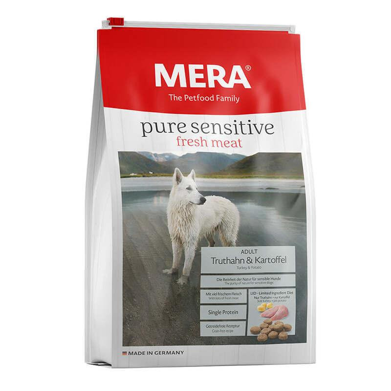 MERA Pure Sensitive fresh meat Truthan Kartoffel (Мера Фреш Міт Індичка Картопля) беззерновий корм для собак 12.5 кг Запоріжжя - фото 1