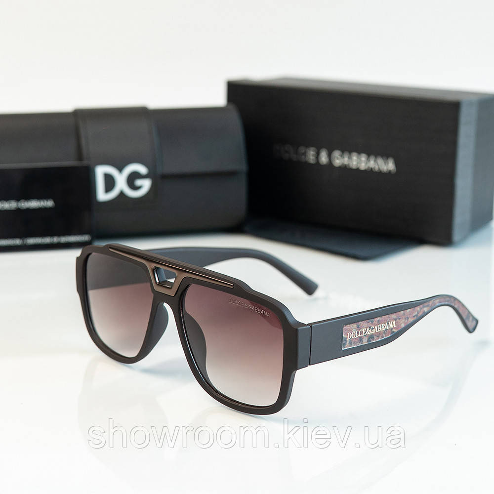Стильные женские солнцезащитные очки D&G (0421-1) Киев - изображение 1