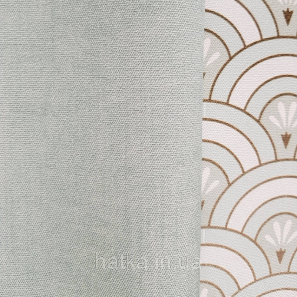 Шпалери вінілові Lutece Melody 51197404 однотонні ефект потертості під старовину салатовий світло смарагдовий Київ - фото 1