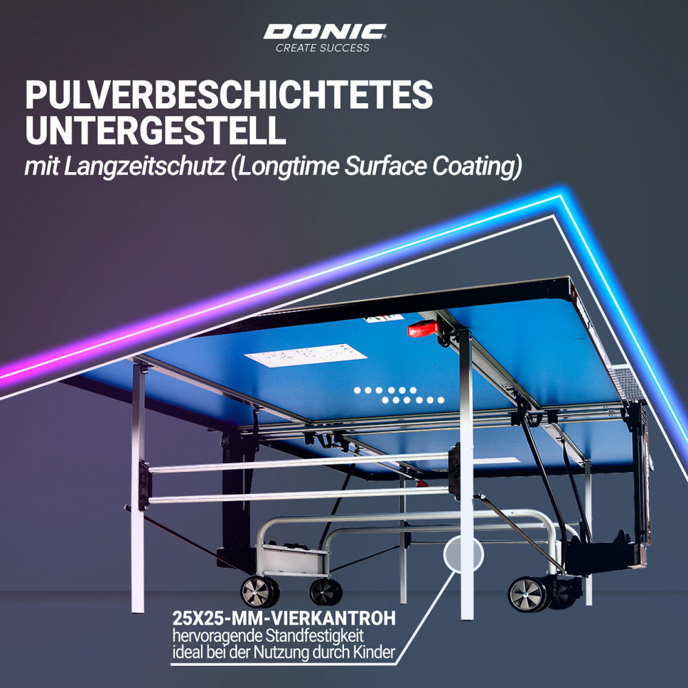 Теннисный стол Donic Outdoor Roller 800-5 Синий Киев - изображение 9