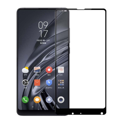 Стекло защитное PowerPlant Full screen Xiaomi Mi Mix 2, Black (GL605637) Винница - изображение 1