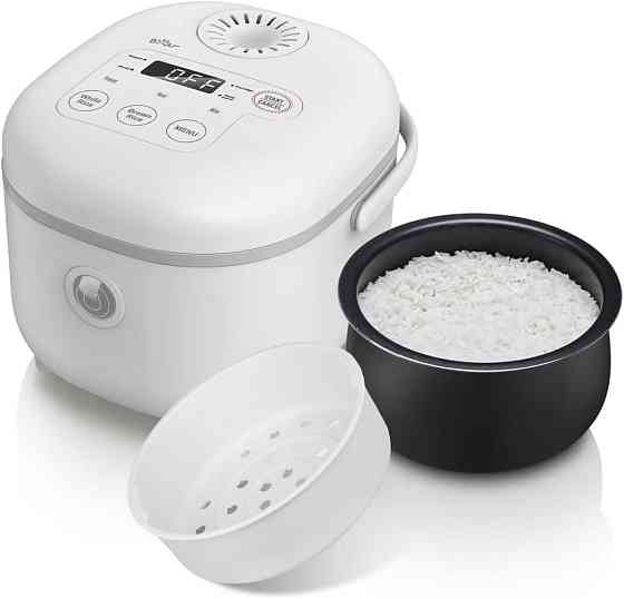 Рисоварка Bear 6 Multifunctional 4 Cups біла 0.87 л мультифункціональна з пароваркою 7 режимів NTC сенсор для 1-4 осіб Київ