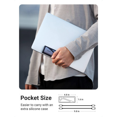 Кишеня зовнішня Ugreen SSD M.2 (NVME) M-KEY UGREEN 3.2 GEN2 CM400 gray (90264) Вінниця - фото 6