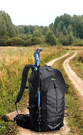 Рюкзак туристичний Crivit 25 л чорний Київ - фото 4
