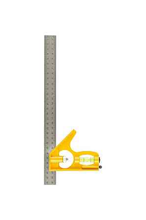 MASTERTOOL Кутник столяра комбінований MASTERTOOL 300 мм з капсулою AL-SS 30-3510 Киев