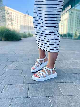 ALVISTA Босоніжки жіночі ALVISTA Б-041 білі (літо, шкіра натуральна) (5257) Коломия