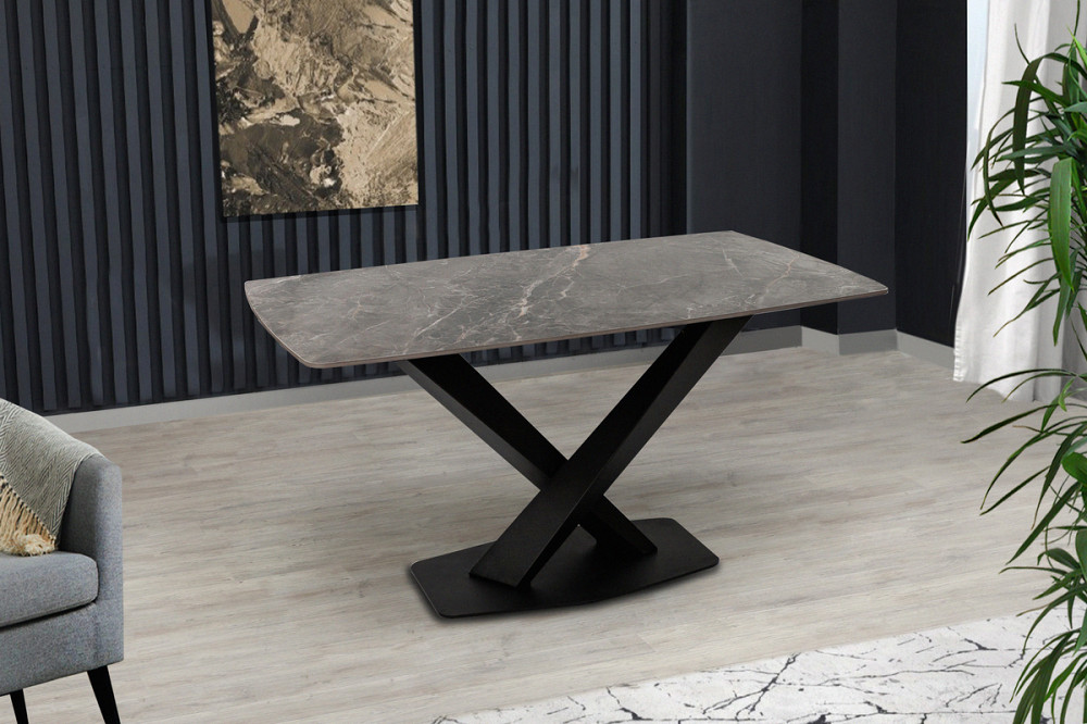 Стіл БІНГО 140*80, кераміка Армані грей Киев - изображение 1