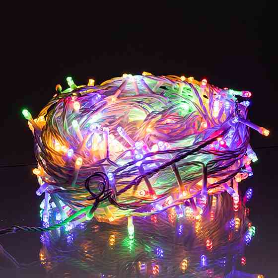 Garlando Гірлянда Нитка вулична 30 м 300 LED білий провід Мультиколір CF300L30MWML Коломия
