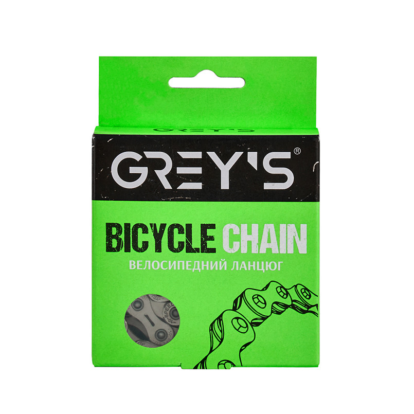 Ланцюг велосипедний Grey's 10шв. SLA-H10 Silver, 116 ланок Львів - фото 2