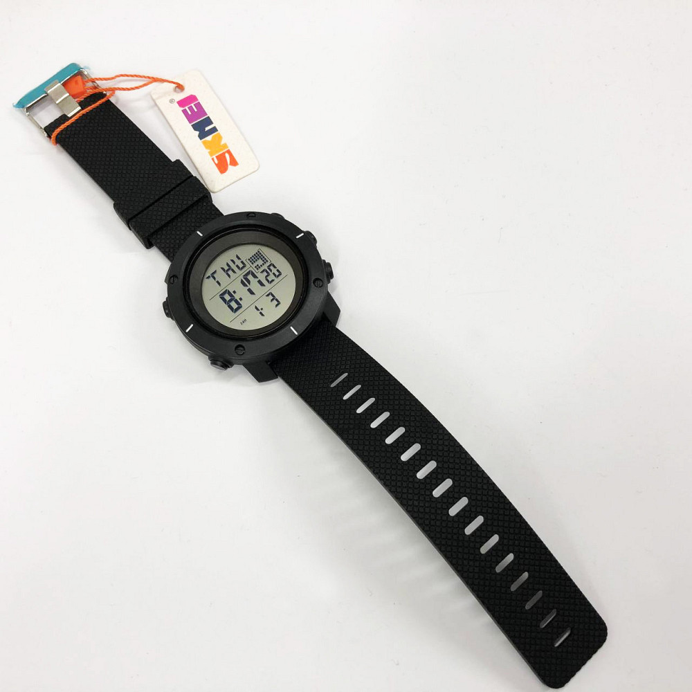 Захисні тактичні годинники SKMEI 1213BK, Армійські наручні годинники для чоловіків AS-95 Львів - фото 4