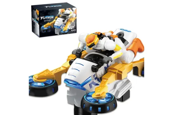 Интерактивная танцевальная игрушка Мотоцикл, Futrue LD-175A / Мотоцикл-трансформер со звуковыми эффектами Коломыя