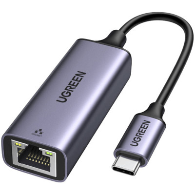 Перехідник USB 3.1 Type-C to Ethernet RJ45 1000 Mb CM199 Ugreen (50737) Вінниця - фото 1