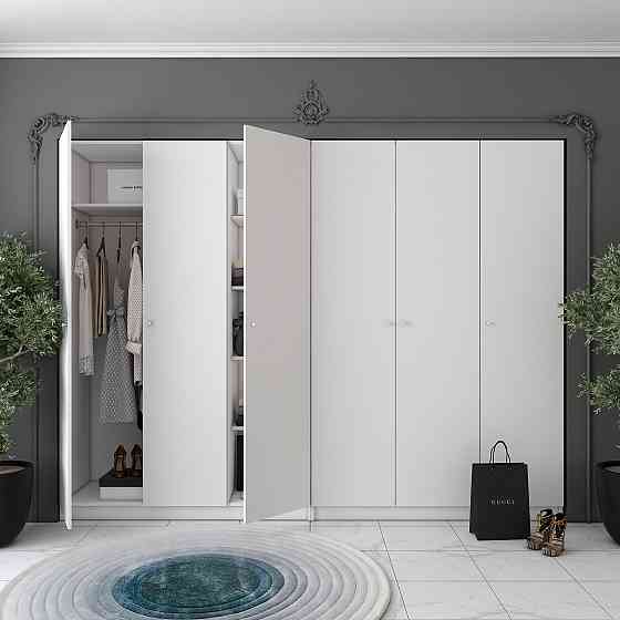 Комплект шкафов для одежды Doros Промо (2 шт.) 270х48х204 см Белый (DRS-011215) Днепр