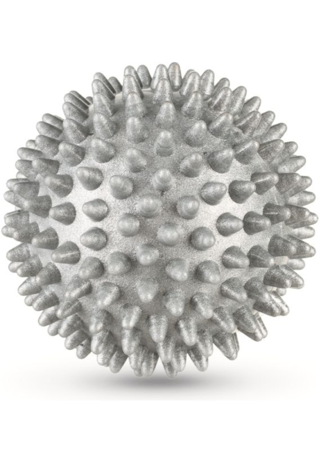 Набір масажних м'ячів Gymtek 70 мм 2 шт твердий/м'який сіро-блакитний Киев - изображение 2