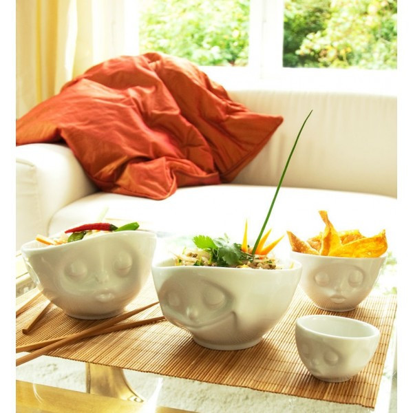 Пиала-салатник фарфоровая Tassen Люблю 500 мл Белый Киев - изображение 2