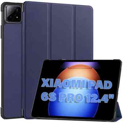 Чохол до планшета BeCover Smart Case Xiaomi Pad 6S Pro 12.4&quot; Deep Blue (711084) Вінниця