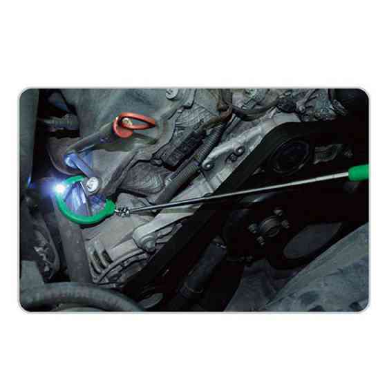 Дзеркало інспекційне телескопічне з підсвічуванням TOPTUL d=55 мм, 262-950 мм JJAM0495 Одеса