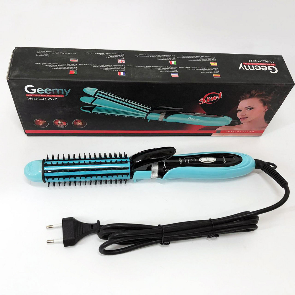 Щипцы для завивки и объема, Плойка спиральная для завивки волос Плойка кудрей HM-56 Львов - изображение 1